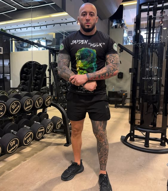 Jayden in the gym